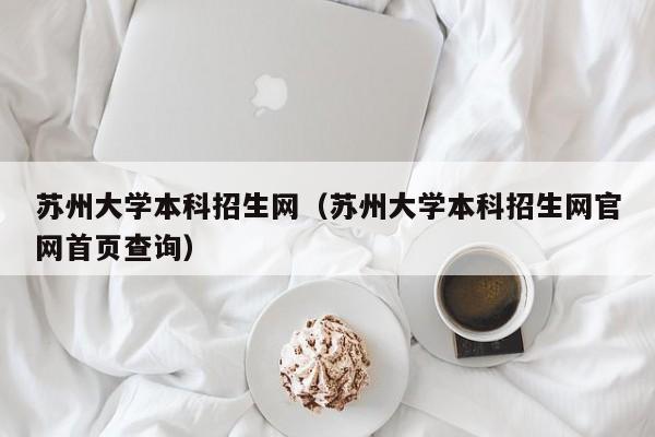 苏州大学本科招生网（苏州大学本科招生网官网首页查询）