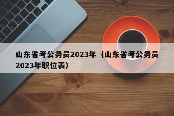 山东省考公务员2023年（山东省考公务员2023年职位表）